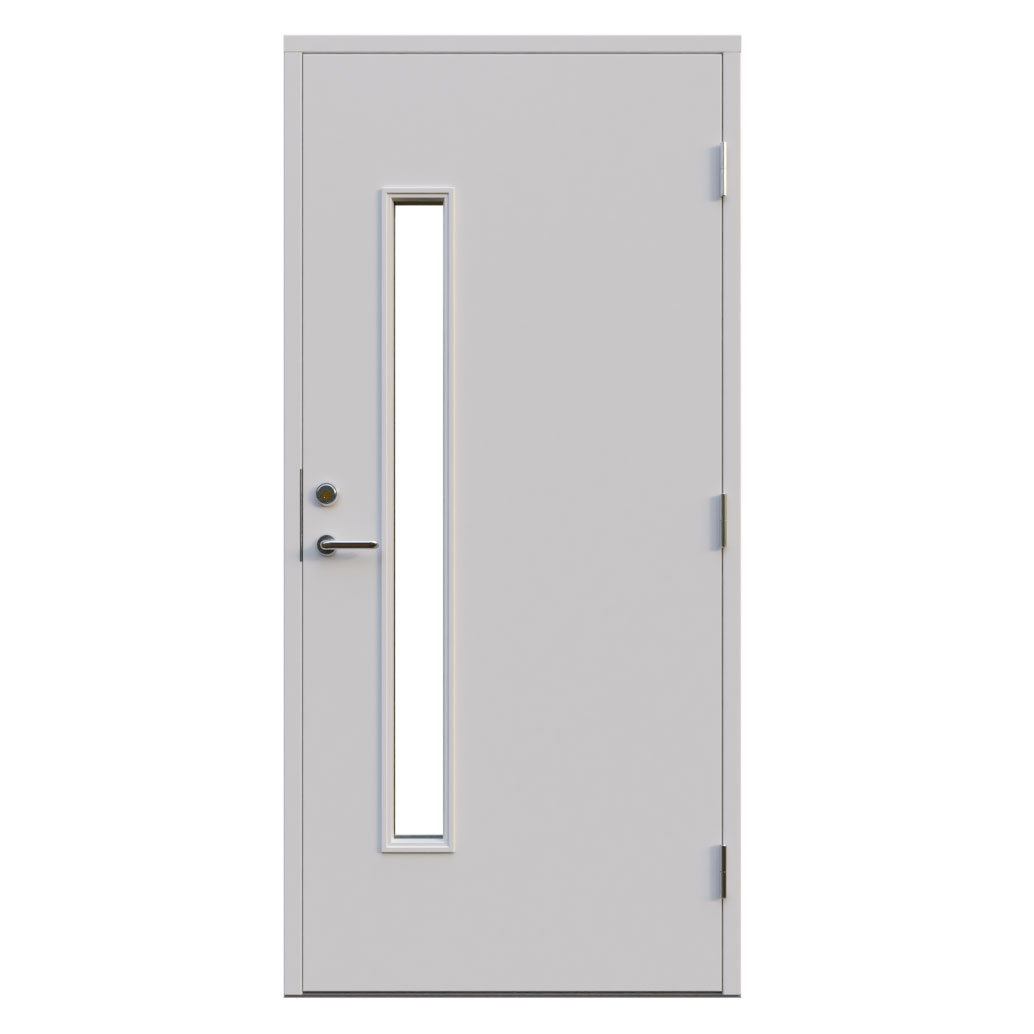 Ytterdörr Leksandsdörren Almberg Eco74 RC2N