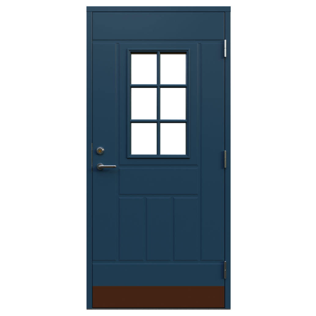 Ytterdörr Leksandsdörren Tibble Glas Eco74 RC2N