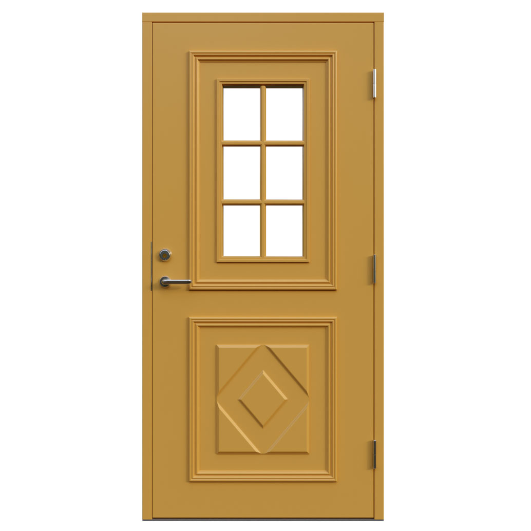 Ytterdörr Leksandsdörren Björkberg Eco74 RC2N