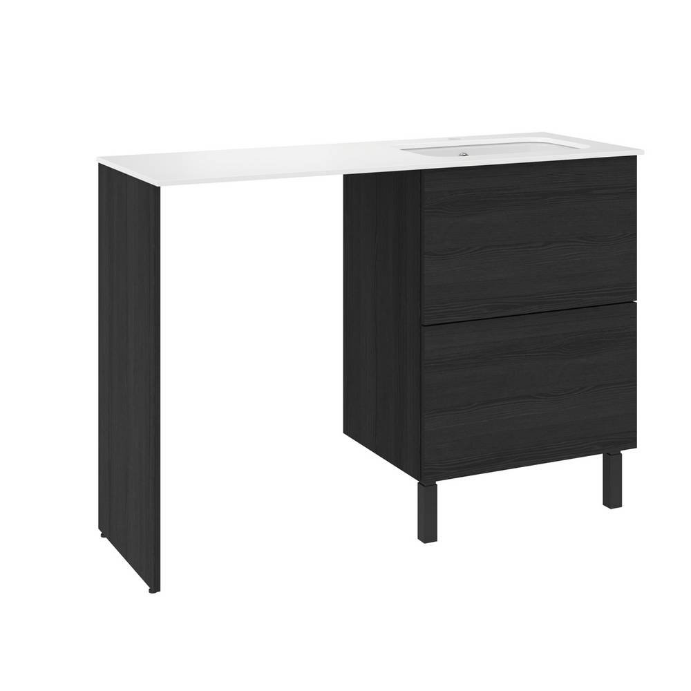 Tvättställsskåp Temal ILONA Set 3 för Tvättmaskin