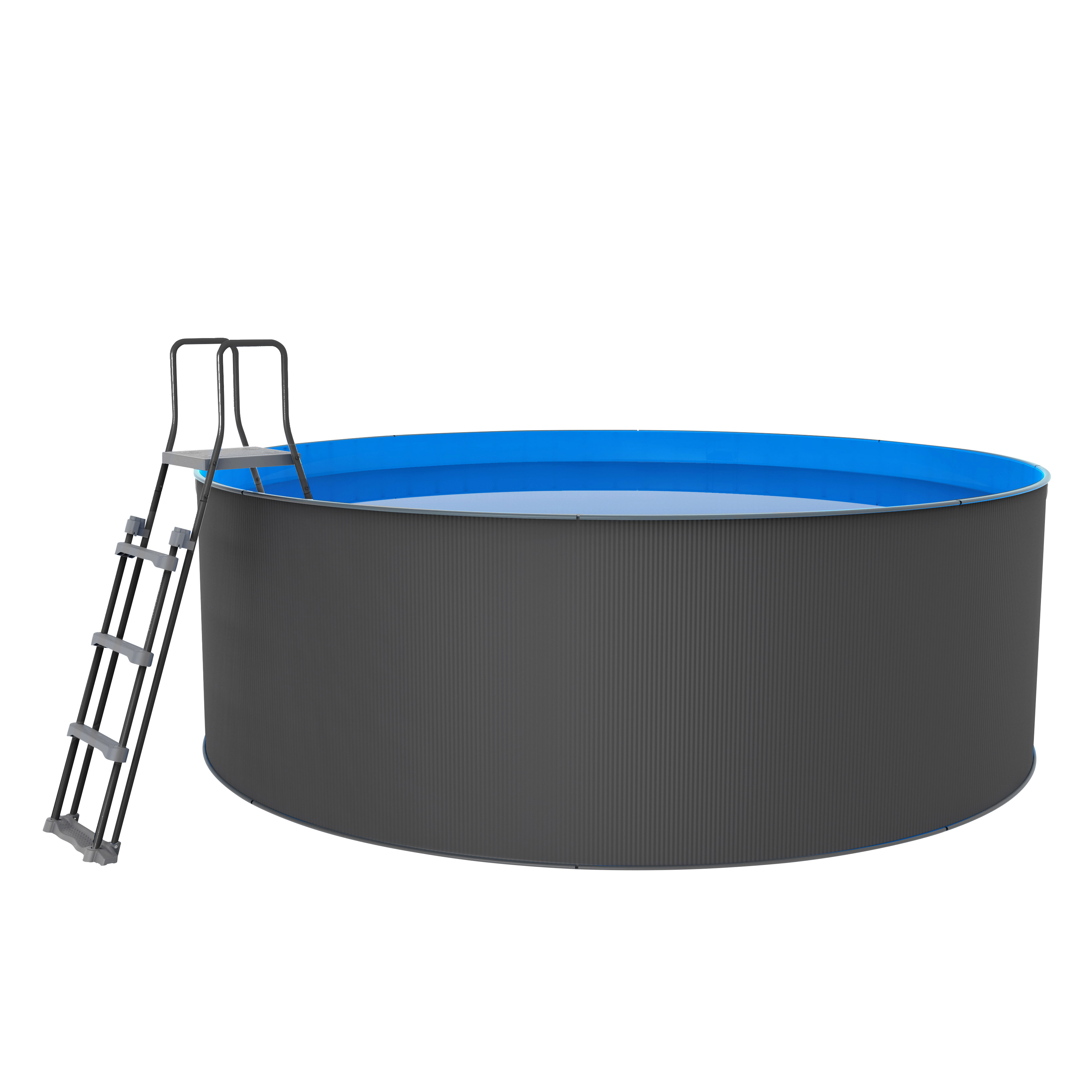 Pool Swim & Fun Santorini XL 120 cm Djup Ø460 cm