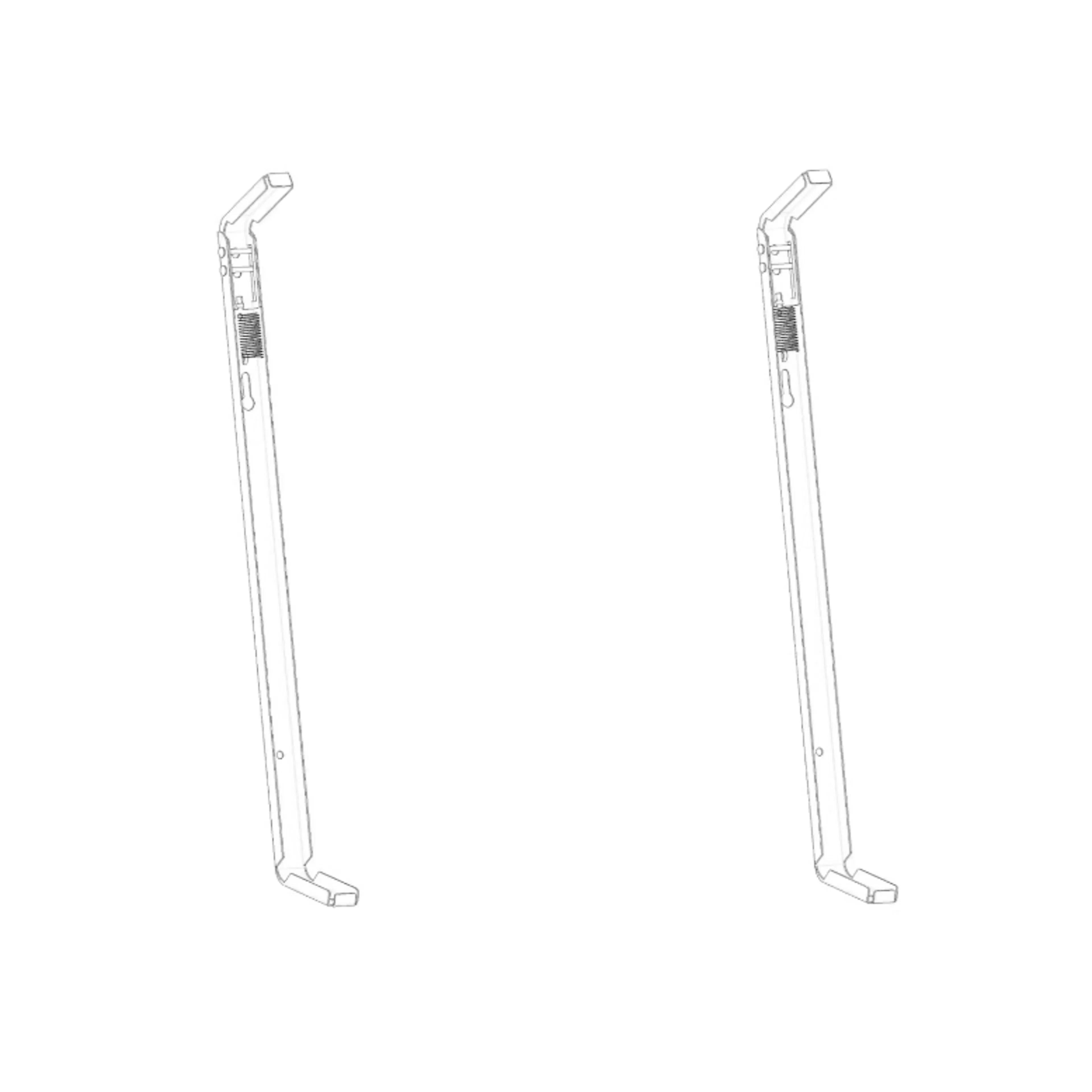Väggfäste Termo till Oljefylld Radiator 55 cm 2-pack