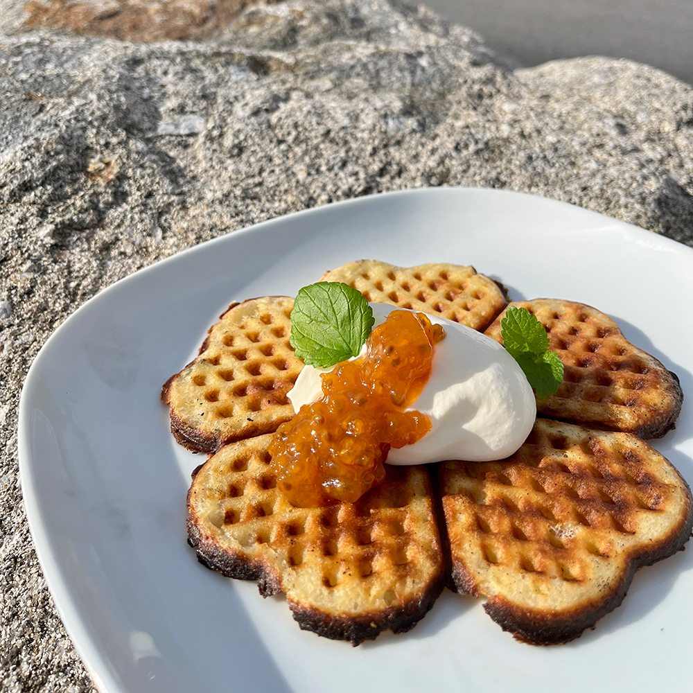 Våffeljärn Hörnells Outdoor H4