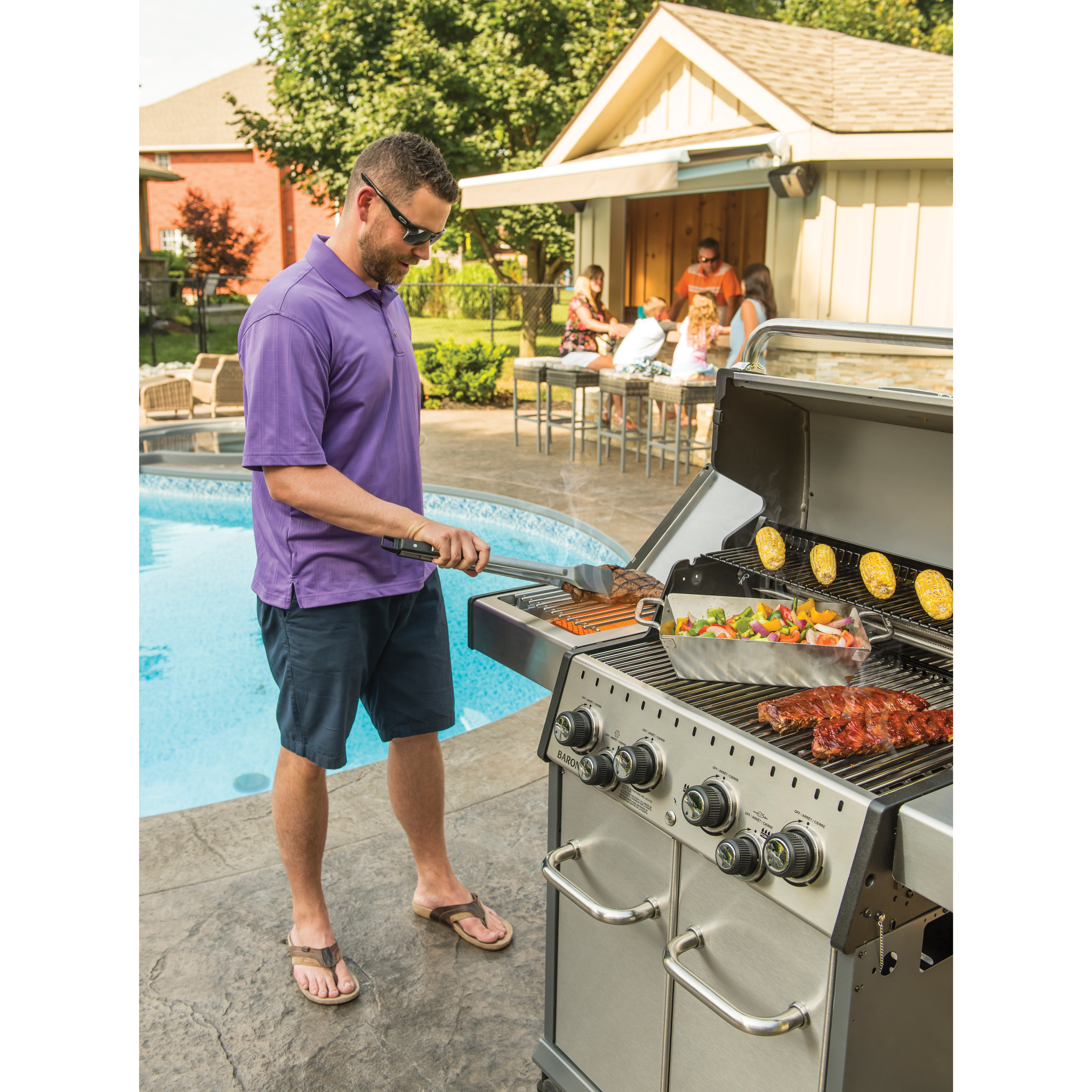 Sidobrännare Broil King Infraröd