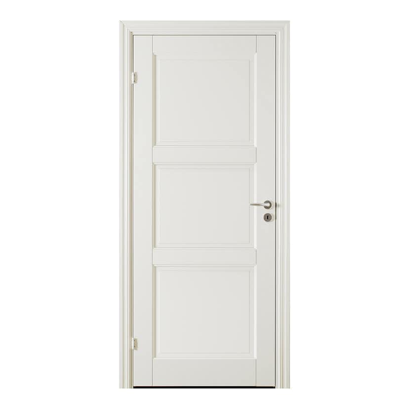 Innerdörr GK Door Oden 3 LS Vit BxH: 70x210 cm