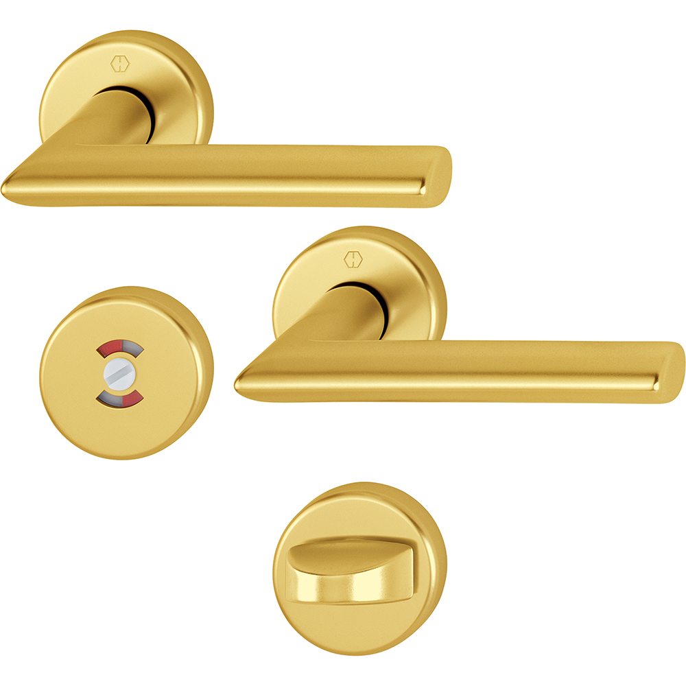 Innerdörrshandtag Swedoor Stockholm WC/Nyckelskylt