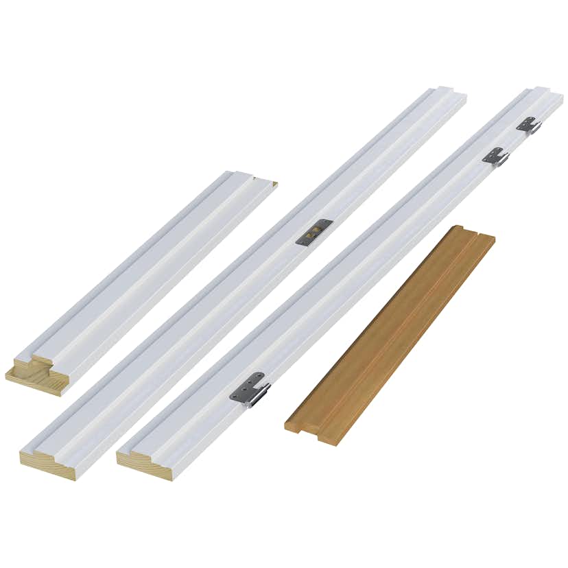 Innerdörrskarm Swedoor Craft EI30/35db Vit 80x200, Vänster, Karmdjup 93 mm