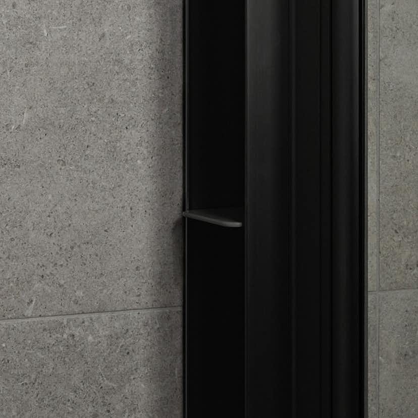 Duschhylla INR Pile Svart