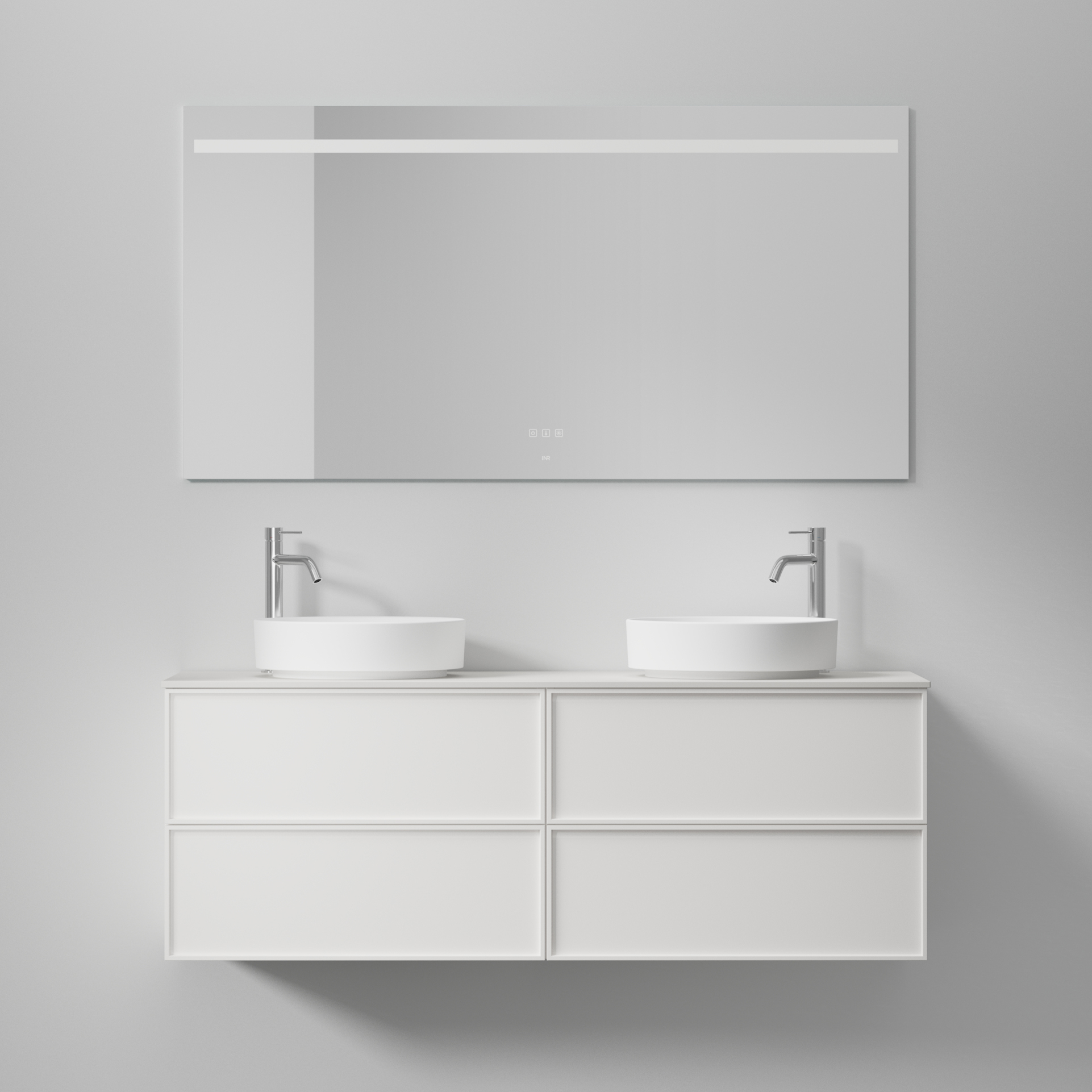 Tvättställsskåp INR Core Nema med 4 Lådor