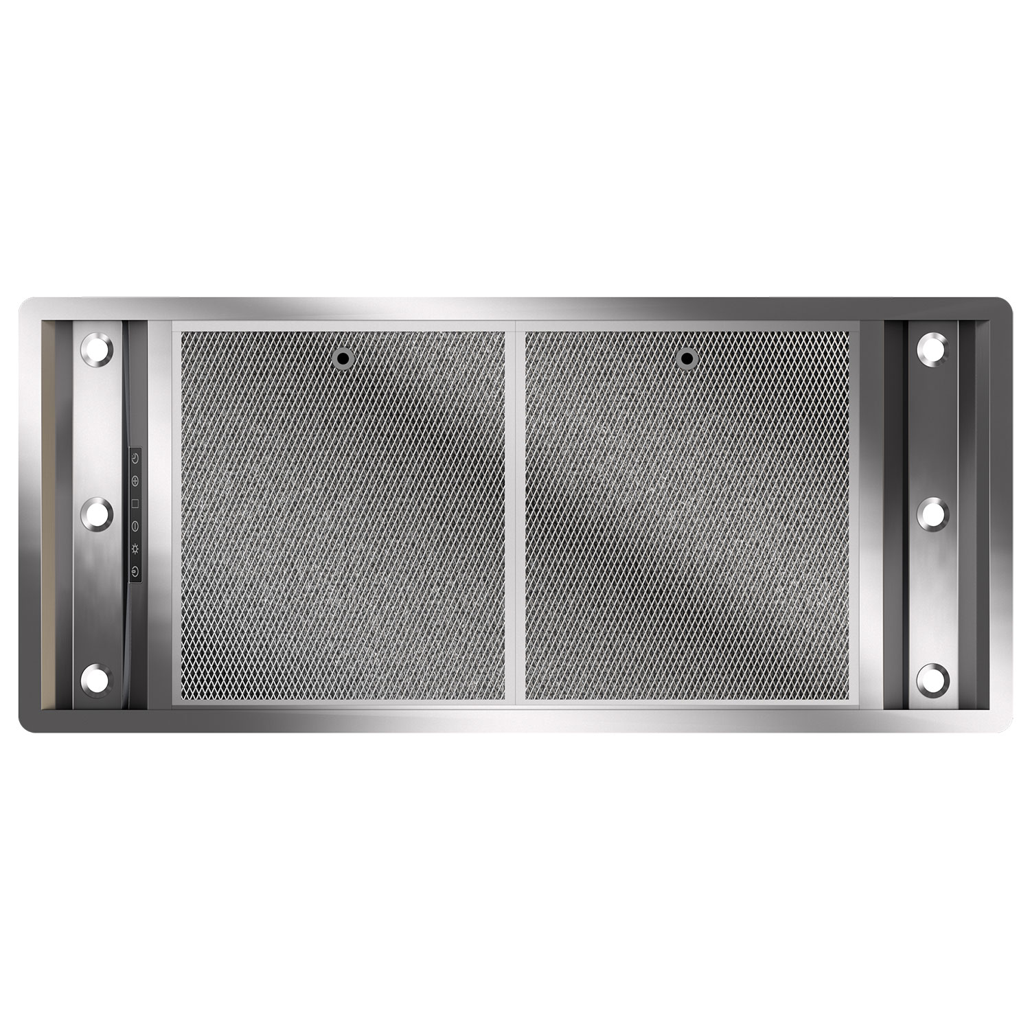 Inbyggnadsfläkt Tovenco Internal System TIS-EC för Frihängd Kåpa TIS-EC - 2-filter, B: 835 mm