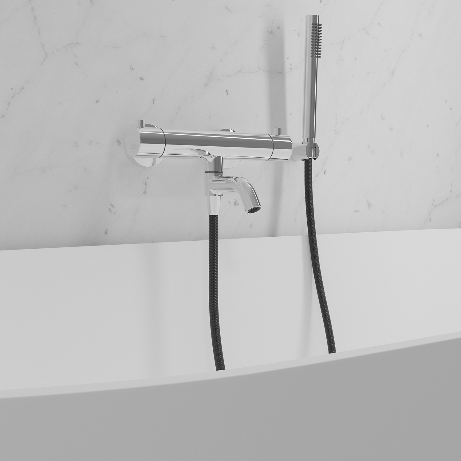 Duschslang Scandtap Steel Pleasure