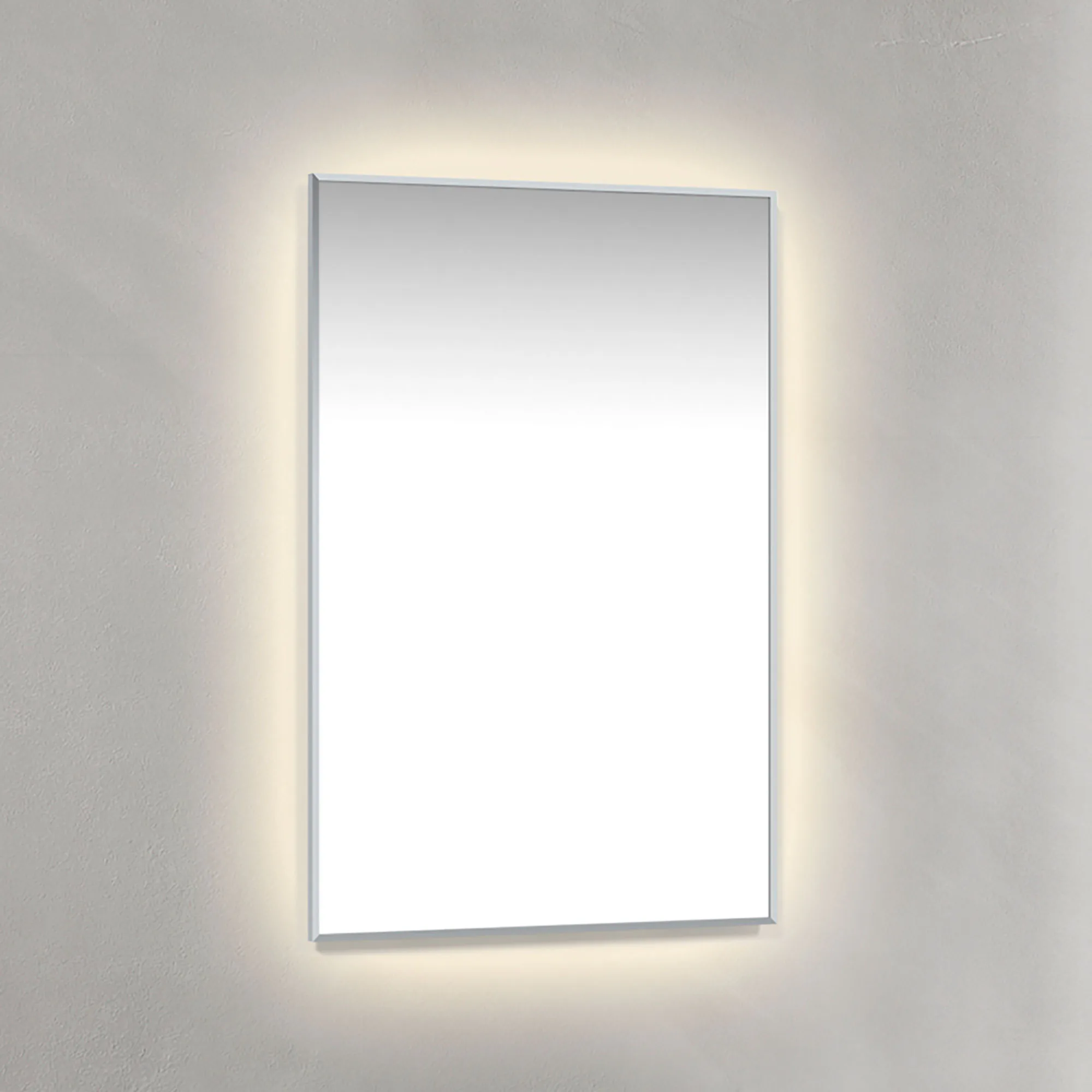 Spegel Macro Design med Ram och Ambilight