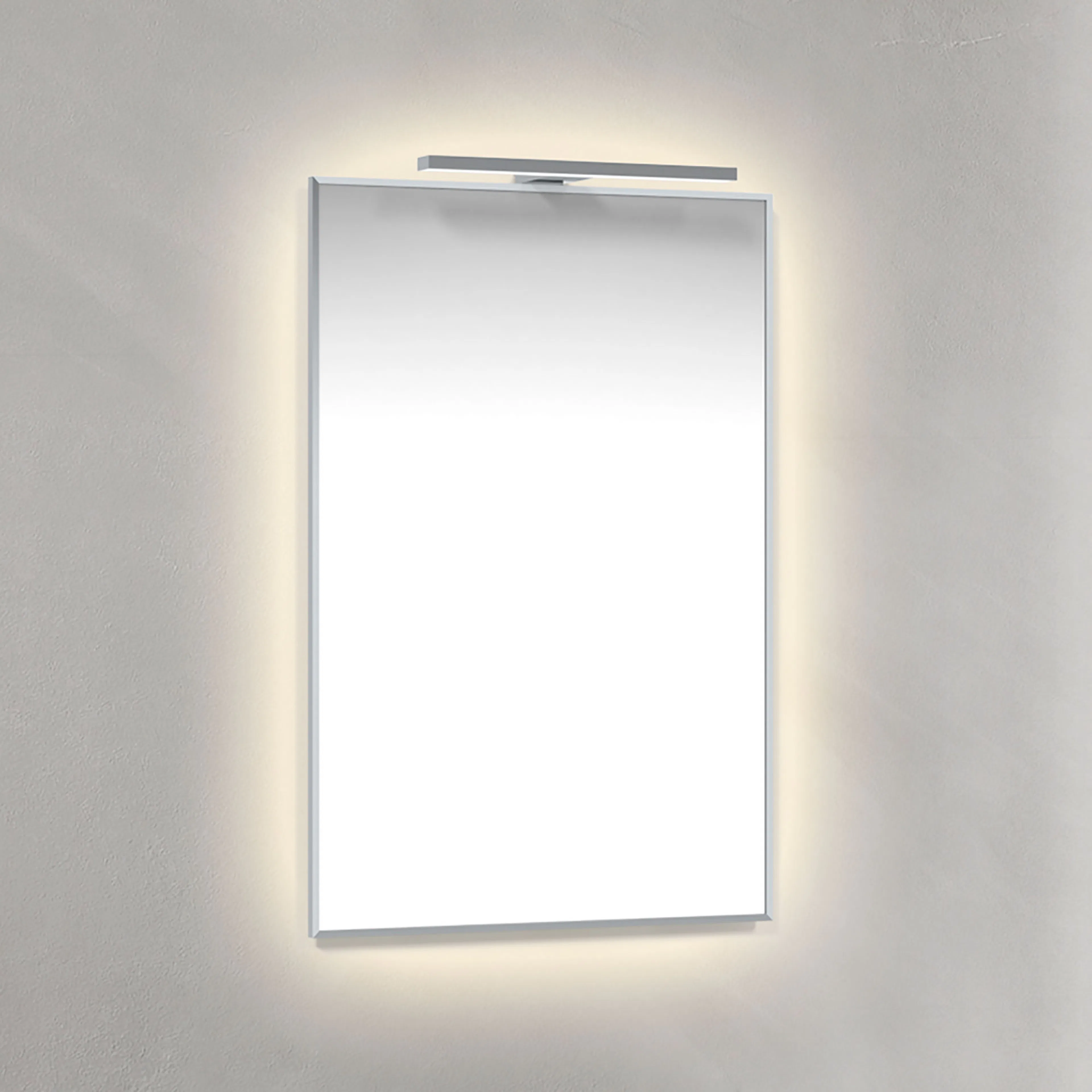 Spegel Macro Design Crown Ambilight T-belysning Med Ram
