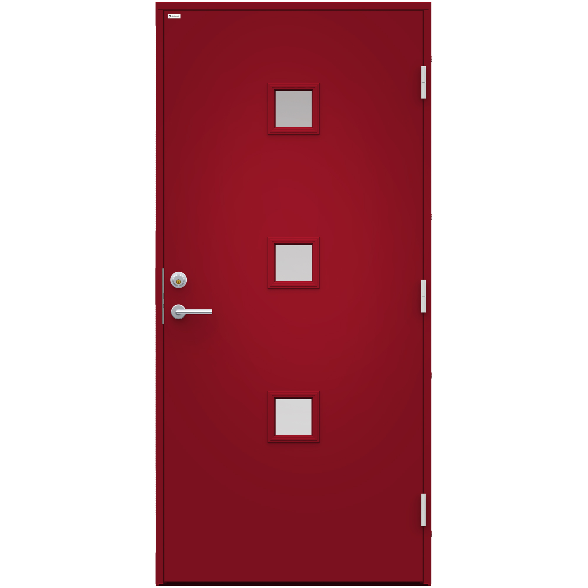 Ytterdörr Diplomat Iris Glas