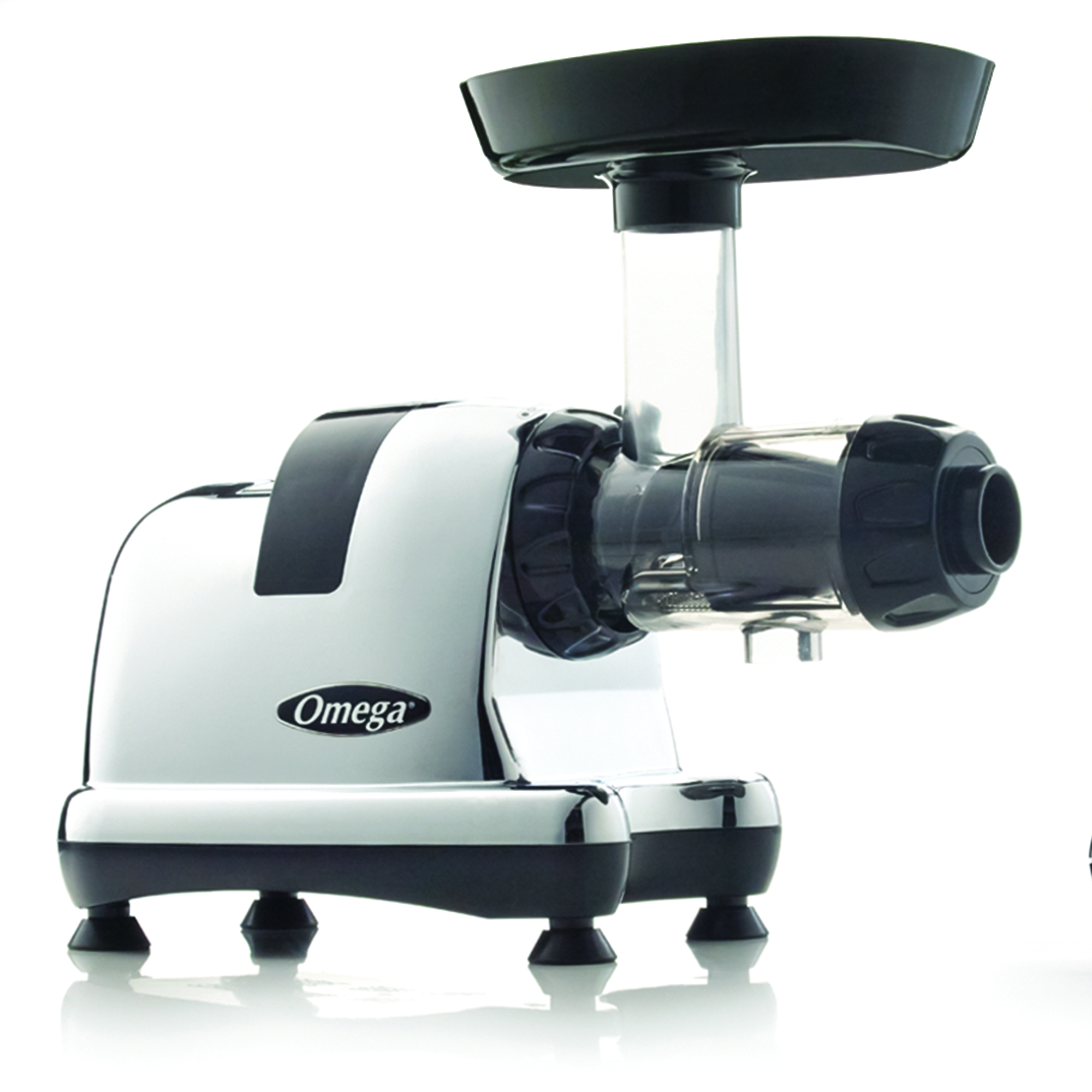 Slow Juicer Omega Horisontal Krom