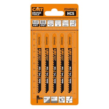 Sticksågblad CMT Orange Tools 75mm HCS Fast DUO 5 st
