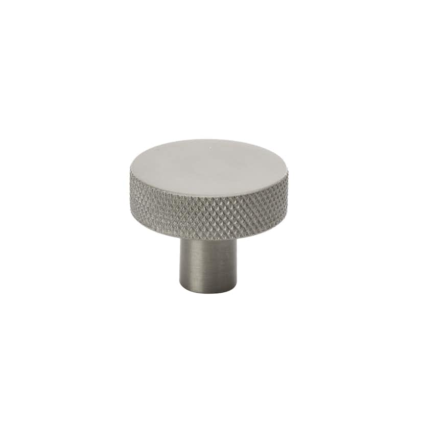 Knopp Björbo Badrum Räfflad Rostfri, Ø32 mm