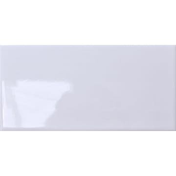 Kakel Tenfors Vit Slät Blank 7,5x15 cm