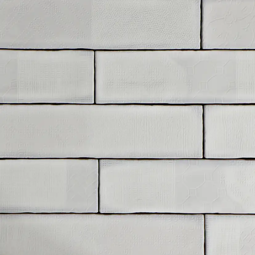 Kakel Peronda Argila Pasadena Vit 7,5x30 cm