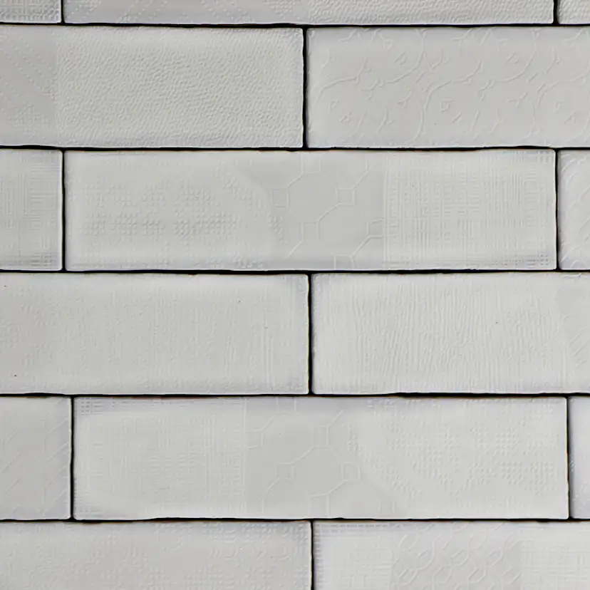 Kakel Peronda Argila Pasadena Vit 7,5x30 cm