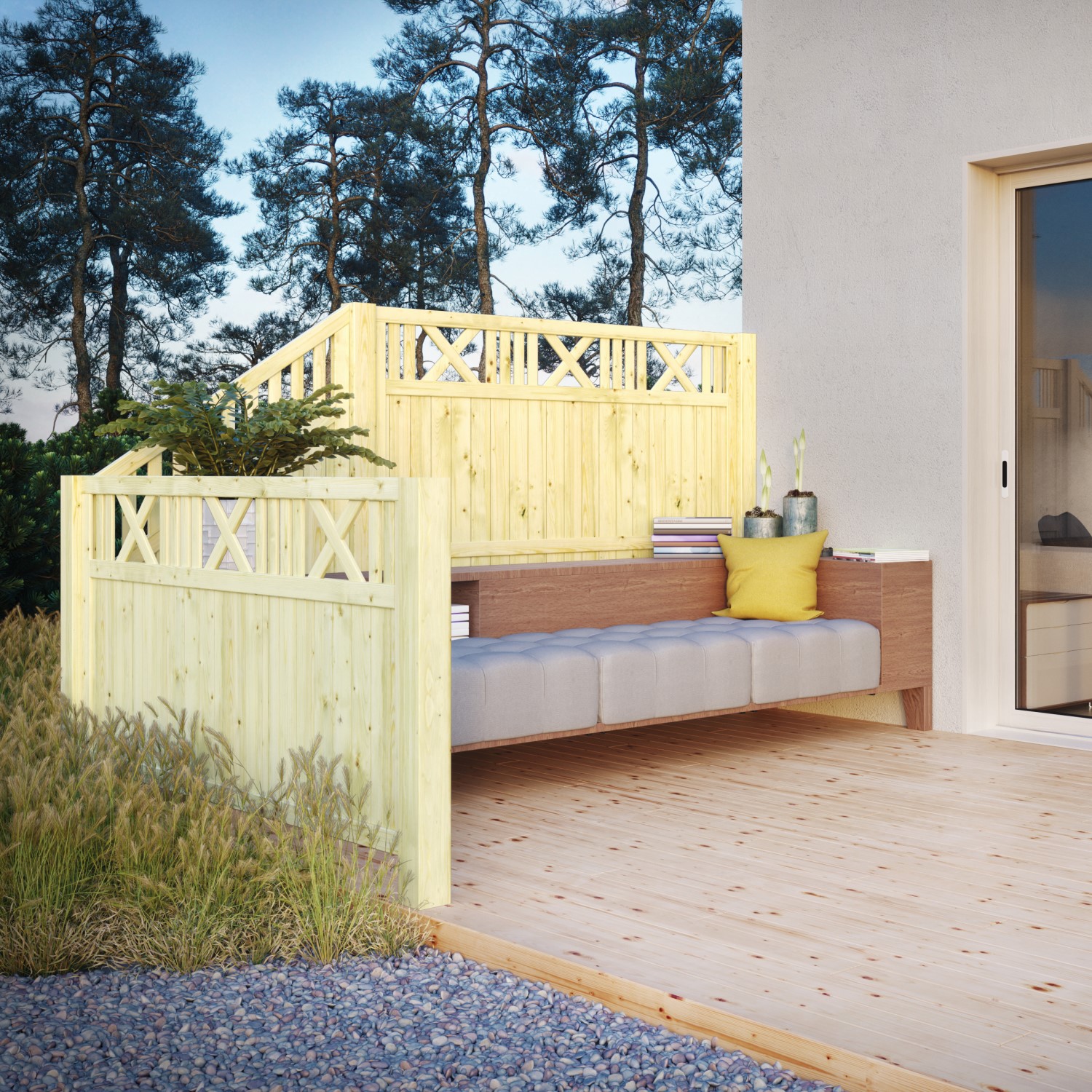 Skärm Palmako Karina 4