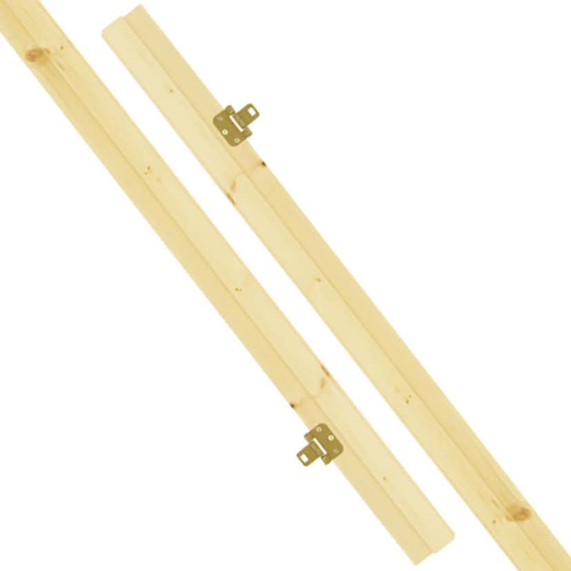 Karmsidor Diplomat Pardörr Snap-In Obehandlad Furu Karmsidor Pardörr Snap-In Obehandlad Furu T x H: 9,2 x 200 cm