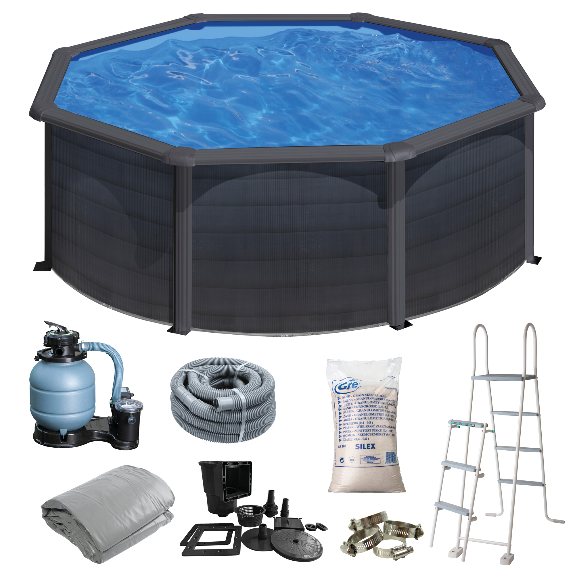 Poolpaket Swim & Fun Basic Pool Rund