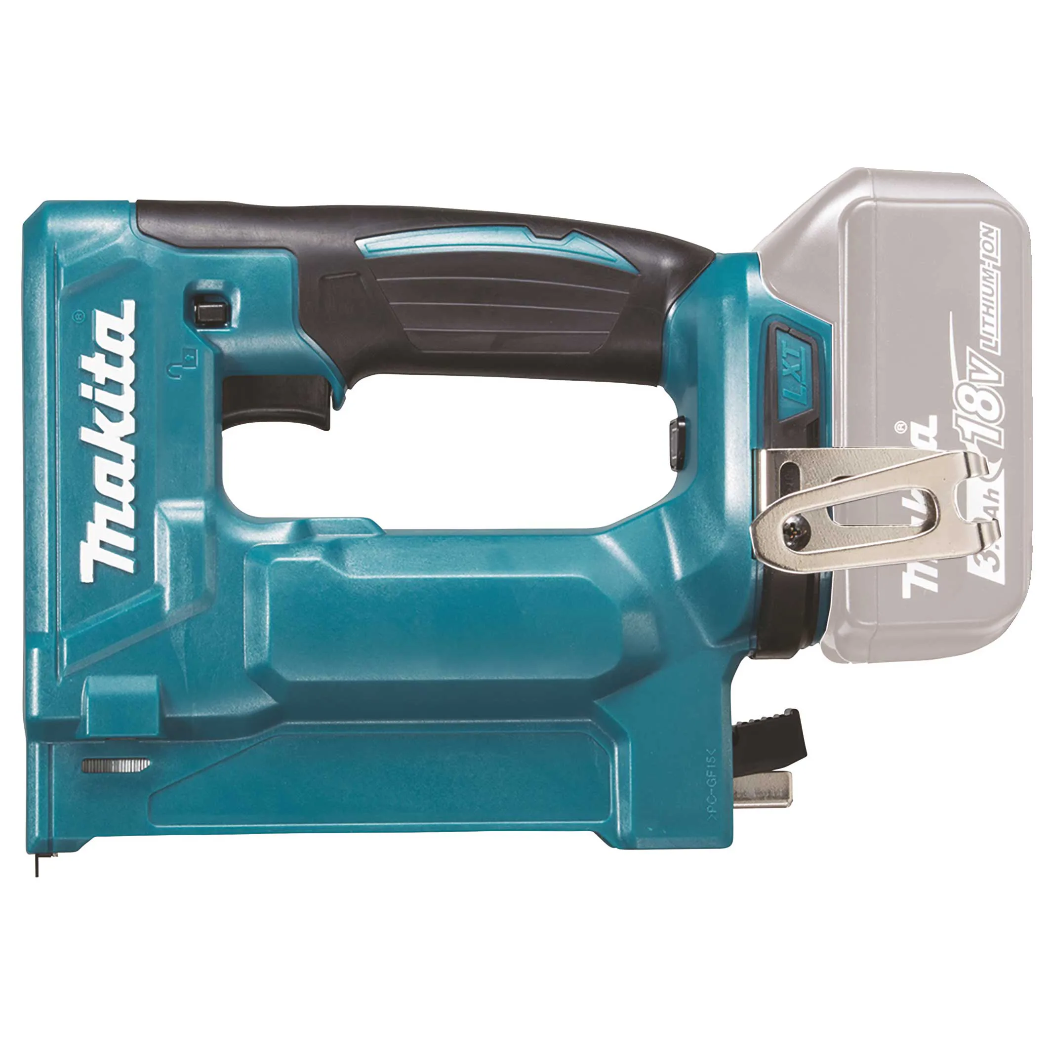 Klammerpistol Makita LXT DST112Z 18V utan Batteri