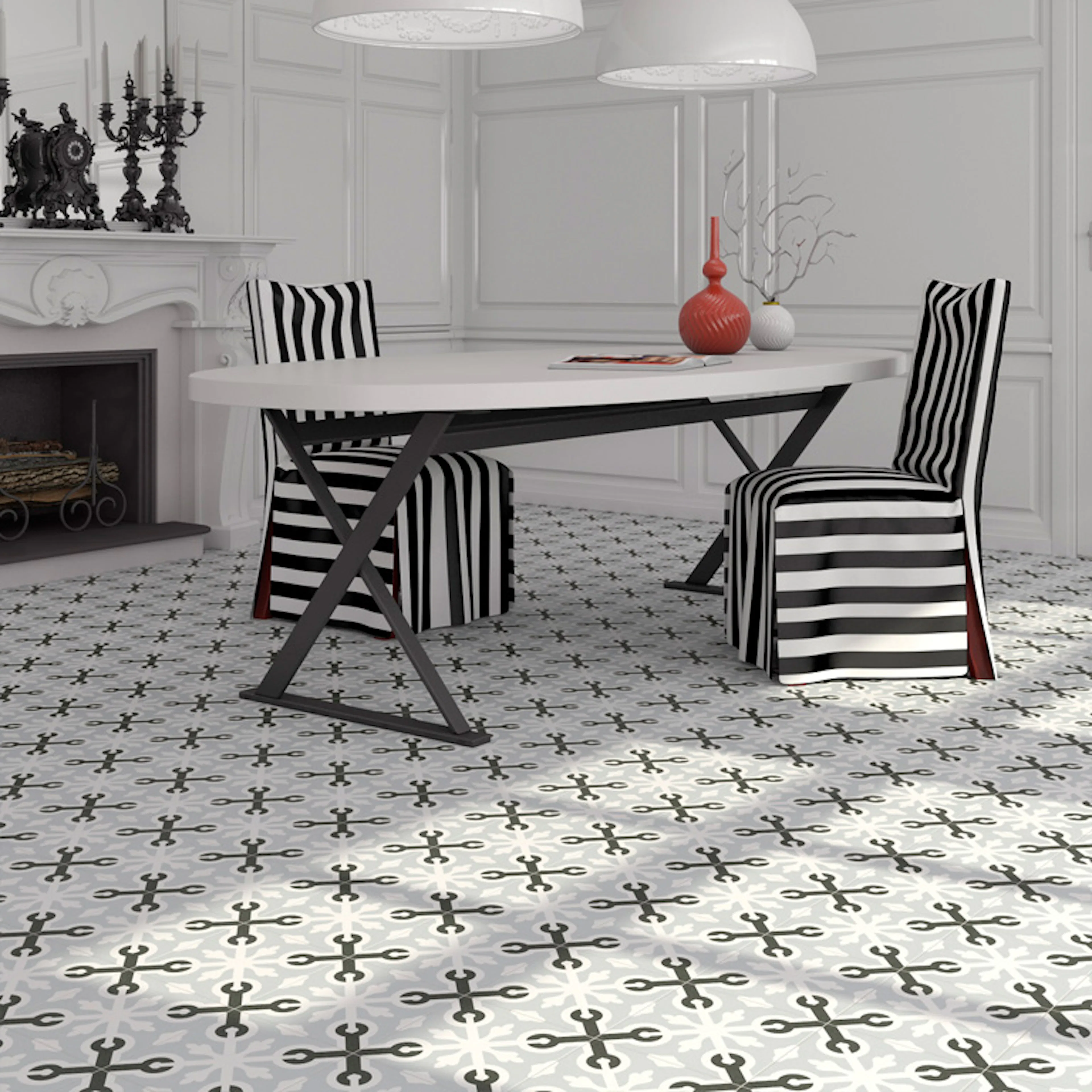 Klinker Vives Llagostera Gris 20x20 cm