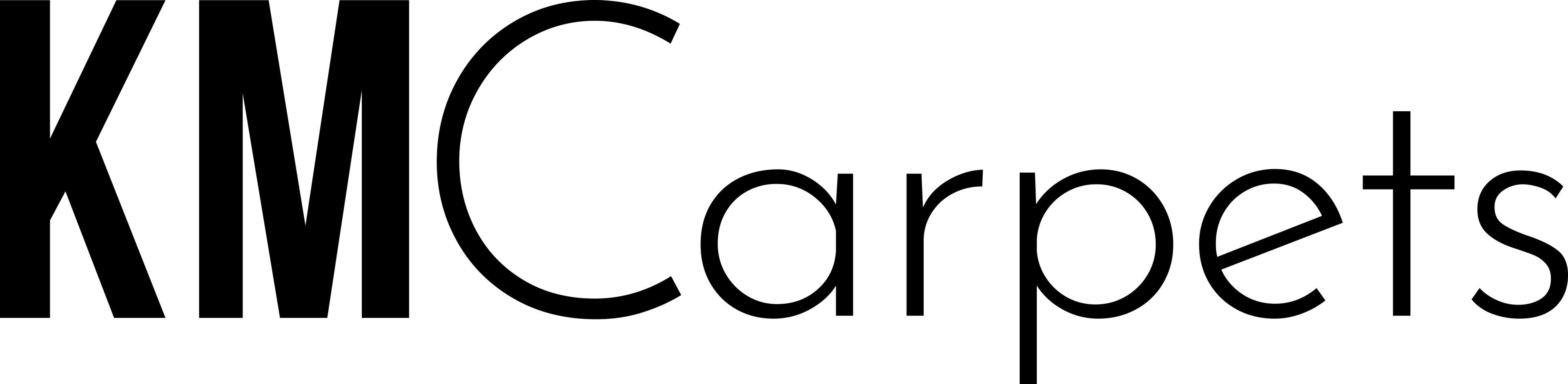 KM Carpets logo