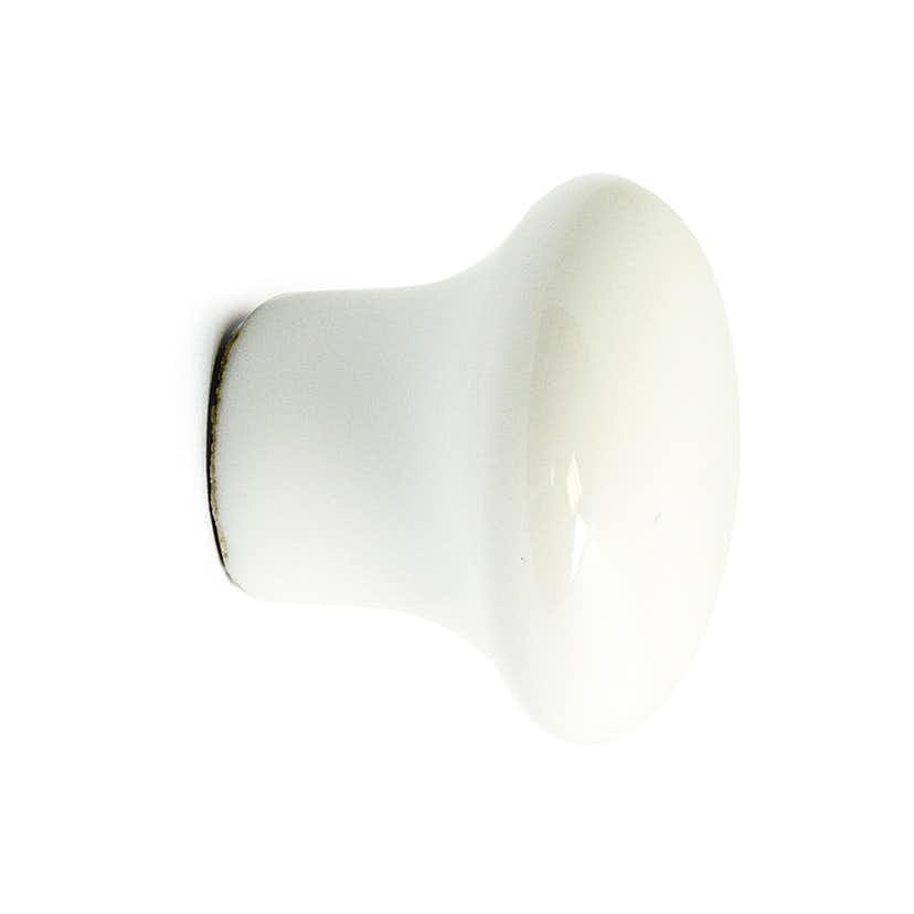 Knopp Habo Marcus 2-pack Vit, 32 mm