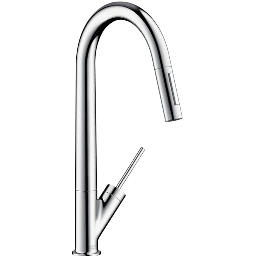 Köksblandare Axor Starck med Utdragbar Pip Krom