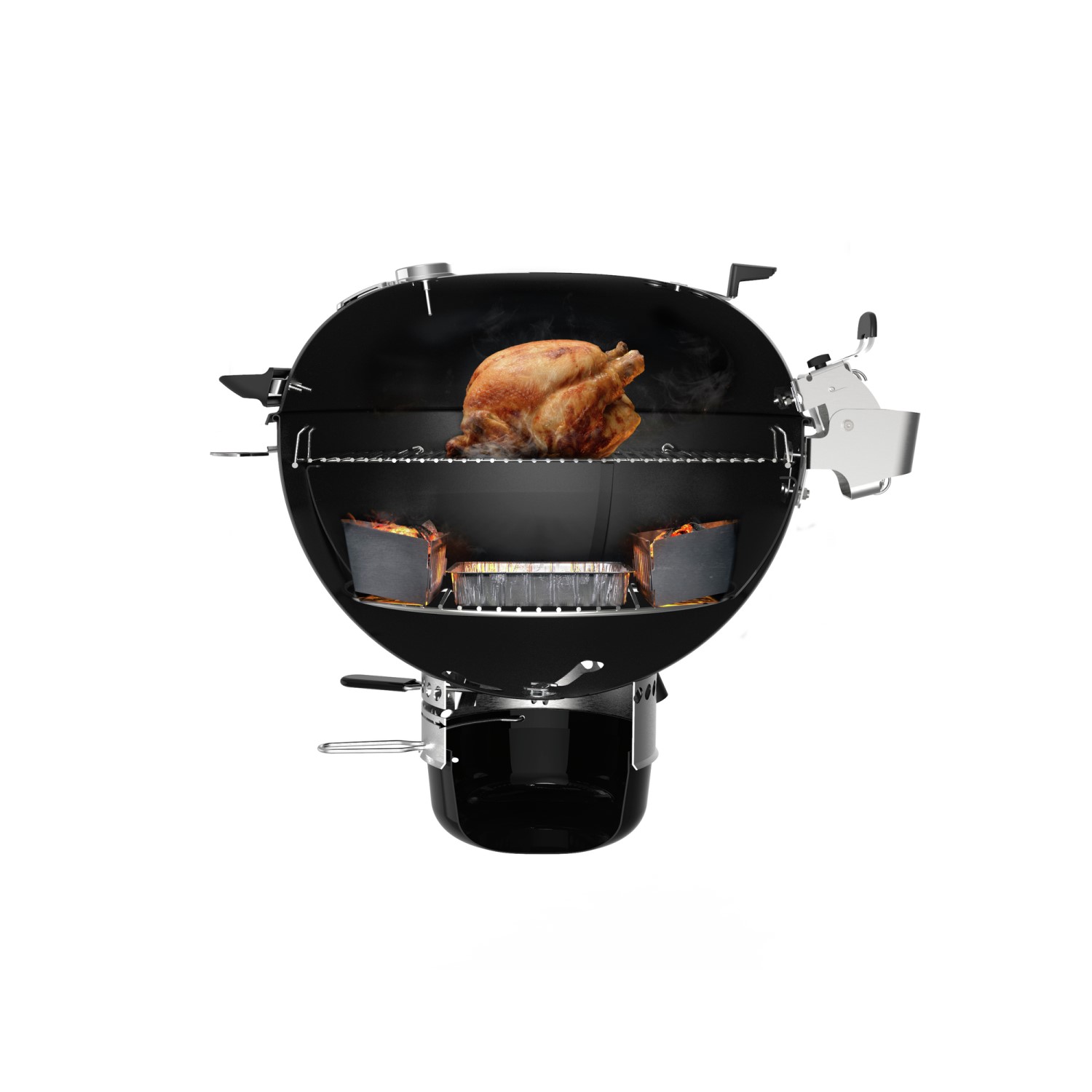 Kolgrill Weber Master-Touch® GBS Klotgrill Premium SE E-5775 Ø57 cm med SS-grillgaller
