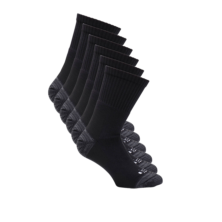 Komfortstrumpa Jalas 8212 Svart 6-Pack Storlek: 46-47
