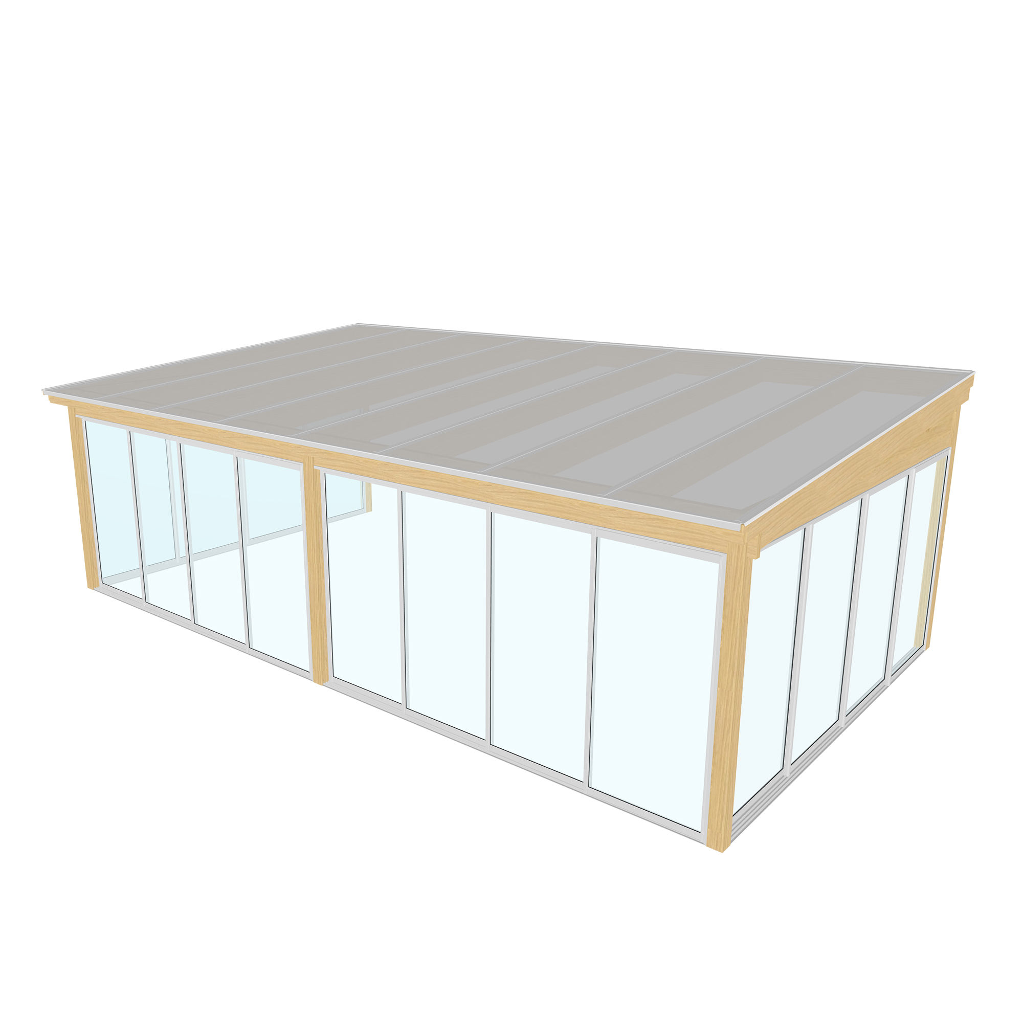 Komplett Uterum Landskap Skimra Förlängd Sommar