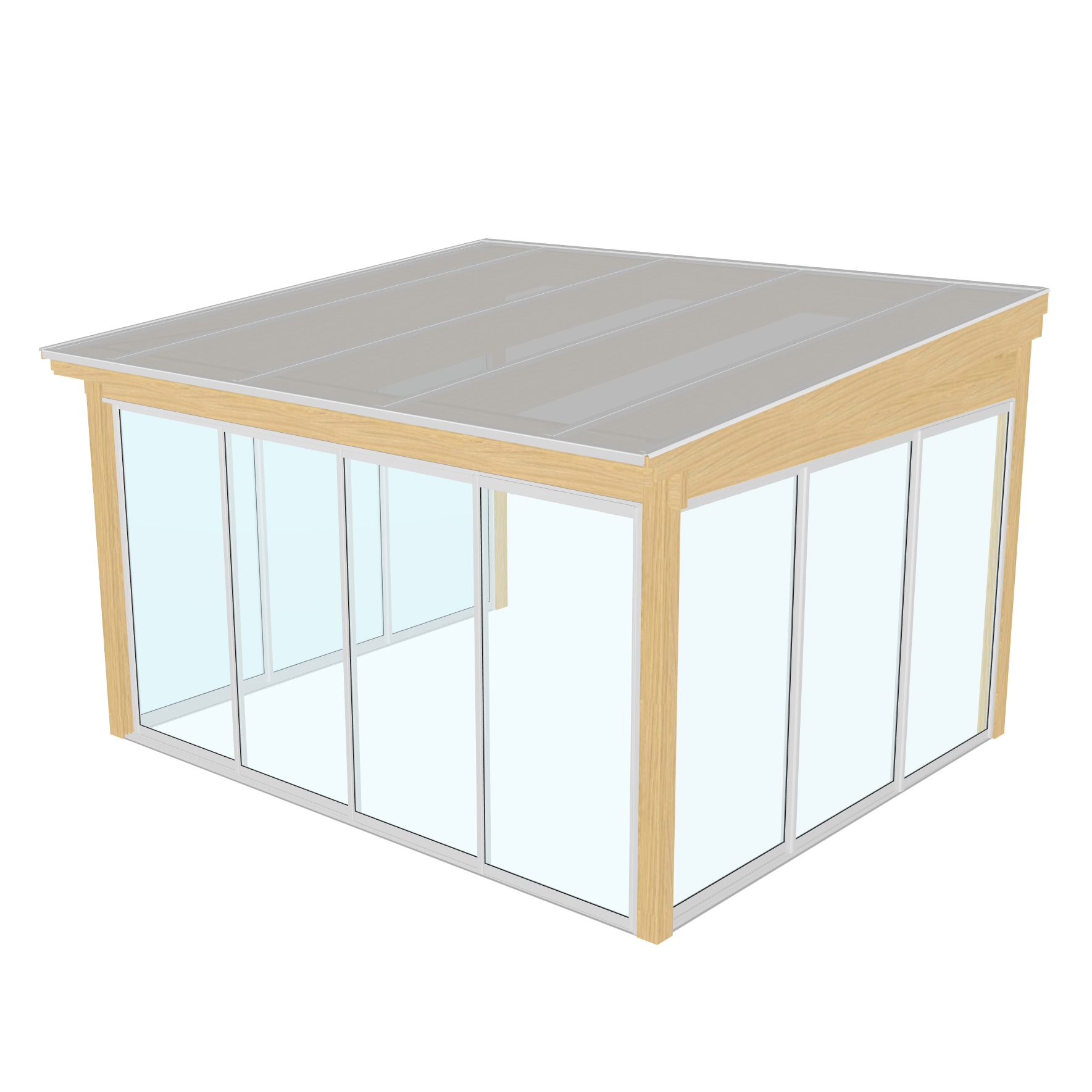 Komplett Uterum Landskap Skimra Sommar