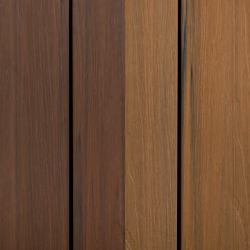 Komposittrall Kärnsund Wood Link DoubleDeck+ 23x140x2800 mm Vändbar 2-färger