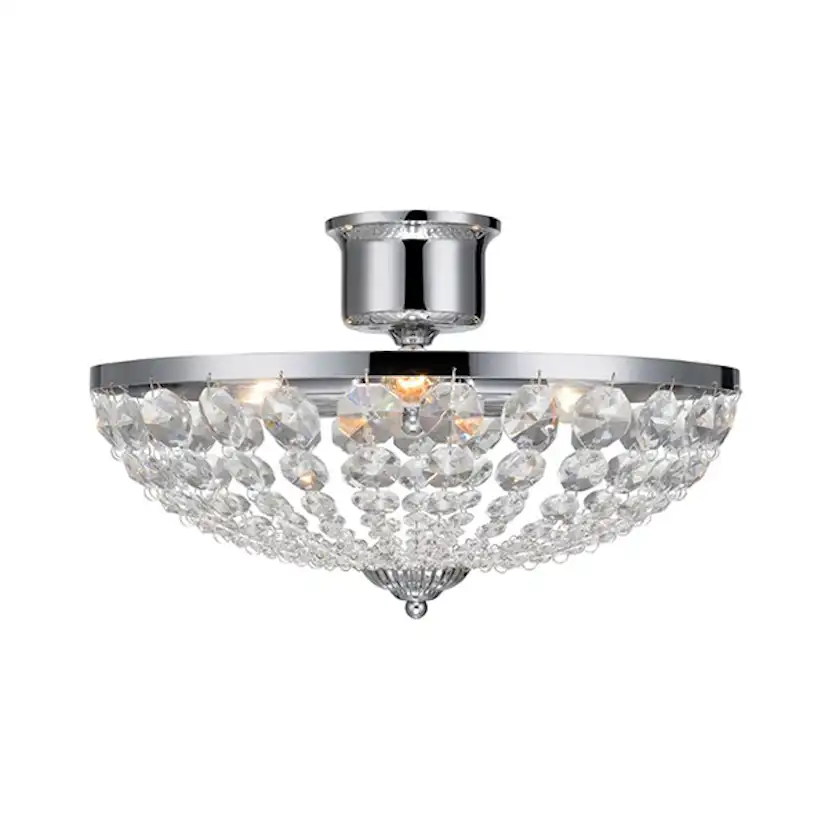 Kristallplafond Markslöjd Gränsö Krom