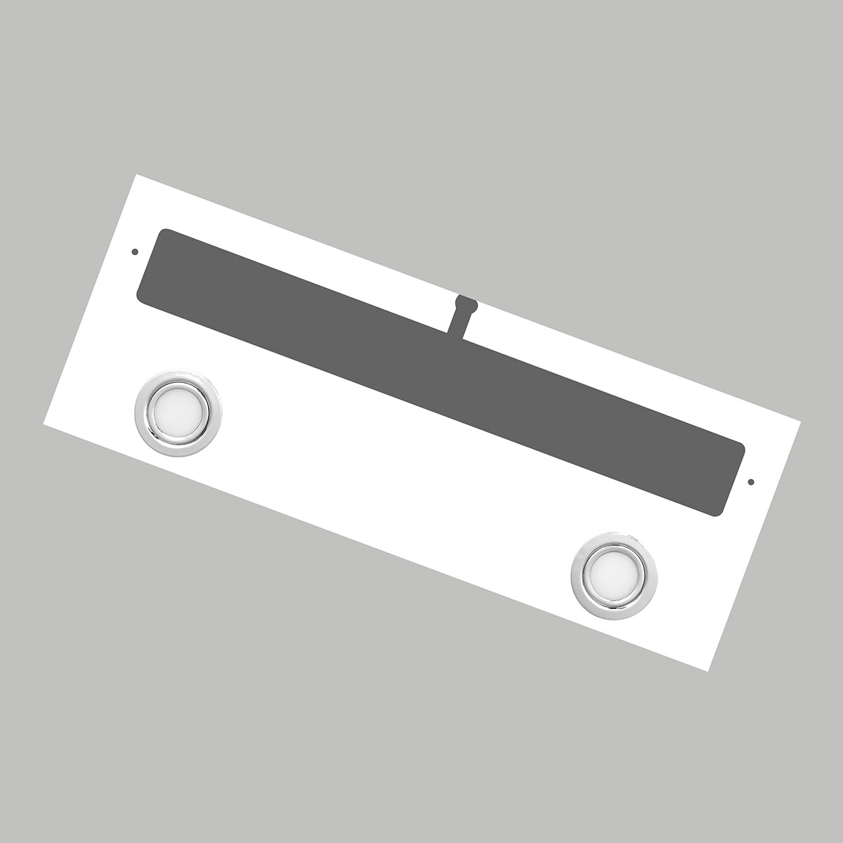 Ljusramp 4AQUA 2 Spottar Vit Matt, 800 mm