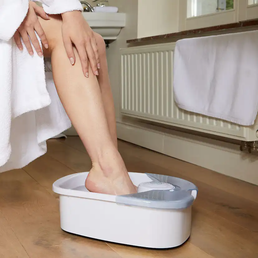 Fotbad Lanaform Med Massage och Akupressur