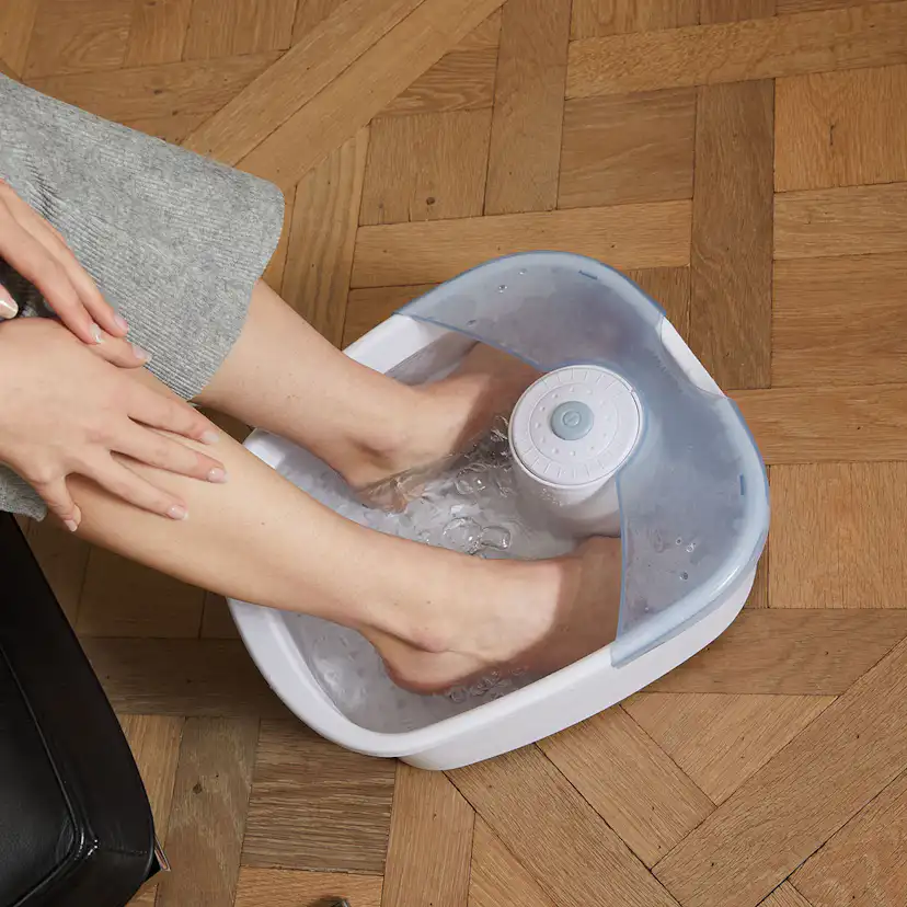 Fotbad Lanaform Med Massage och Akupressur