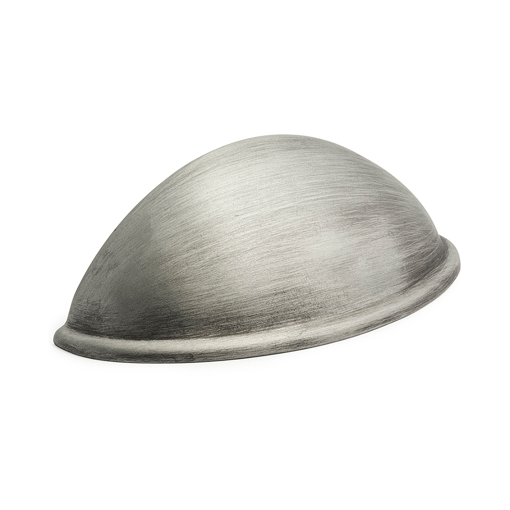 Lådhandtag Habo Nathalie 2-pack Borstad tenn, CC-mått 64 mm