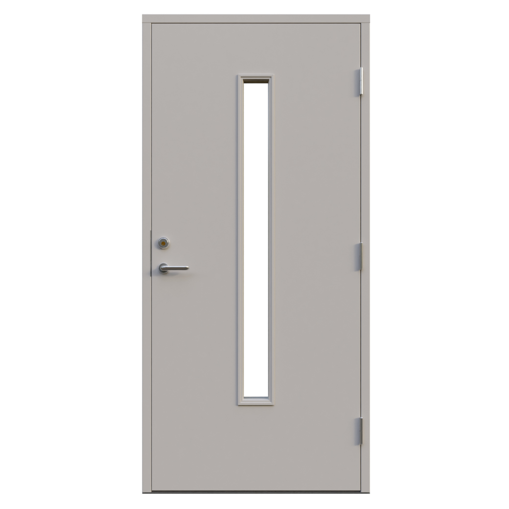 Ytterdörr Leksandsdörren Vargnäs Eco74 RC2N