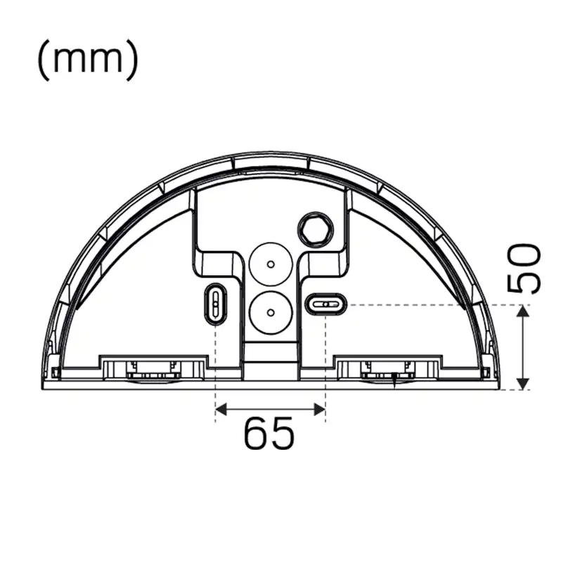 LED-Armatur Hide-a-lite Arc utan Uttag