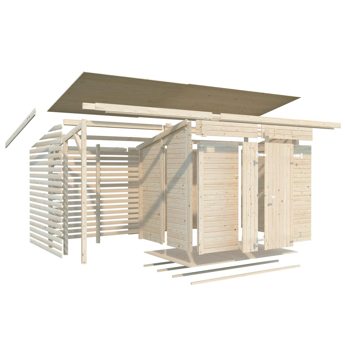 Förråd Palmako Leif 7,8 m2