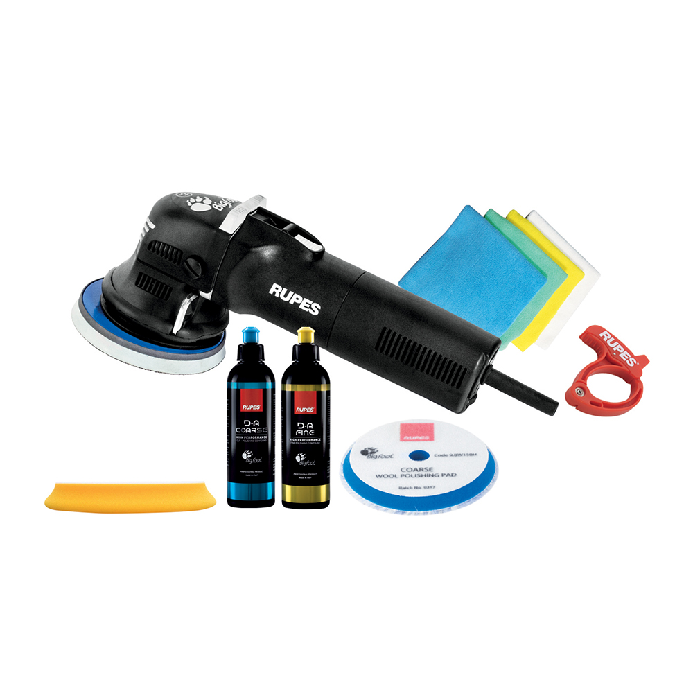 Poler- och Slipmaskin Rupes LHR12E/BAS Duetto Da Bas Kit Bigfoot