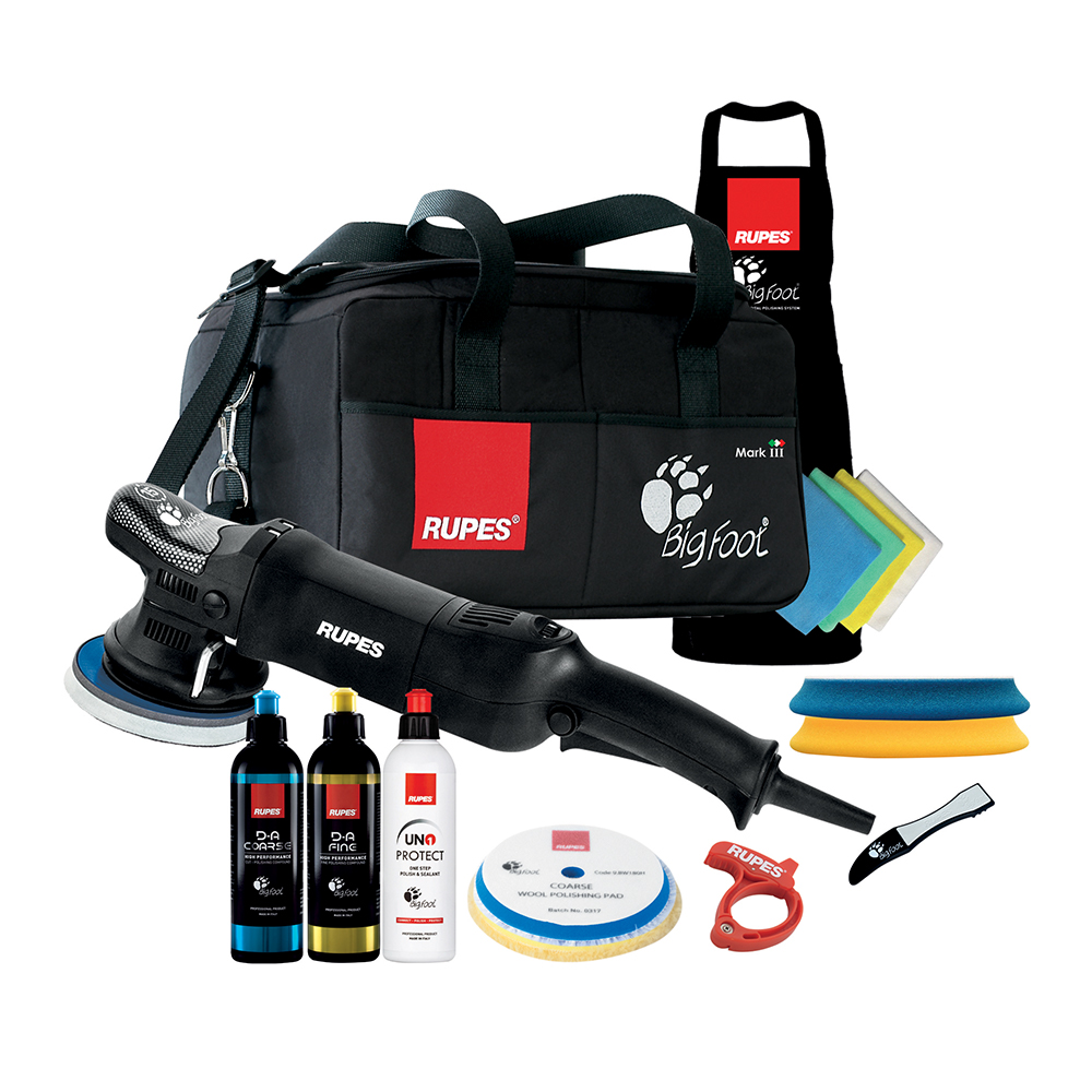 Polermaskin Rupes LHR15ES/LUX Da Kit Bigfoot