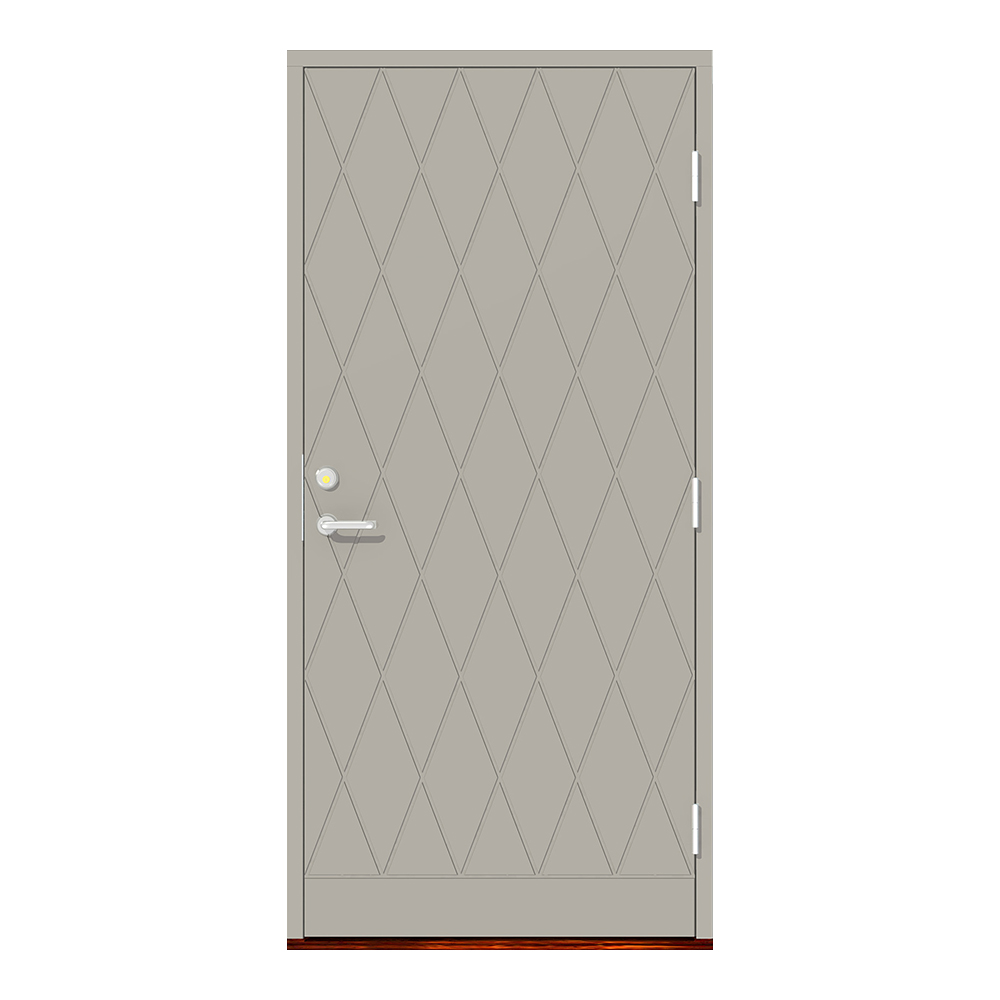 Ytterdörr Leksandsdörren Ljusbodarna Eco74 RC2