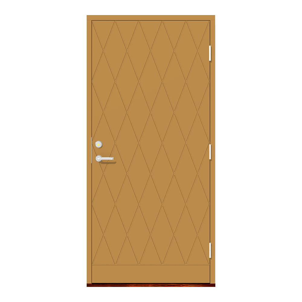 Ytterdörr Leksandsdörren Ljusbodarna Eco74 RC2