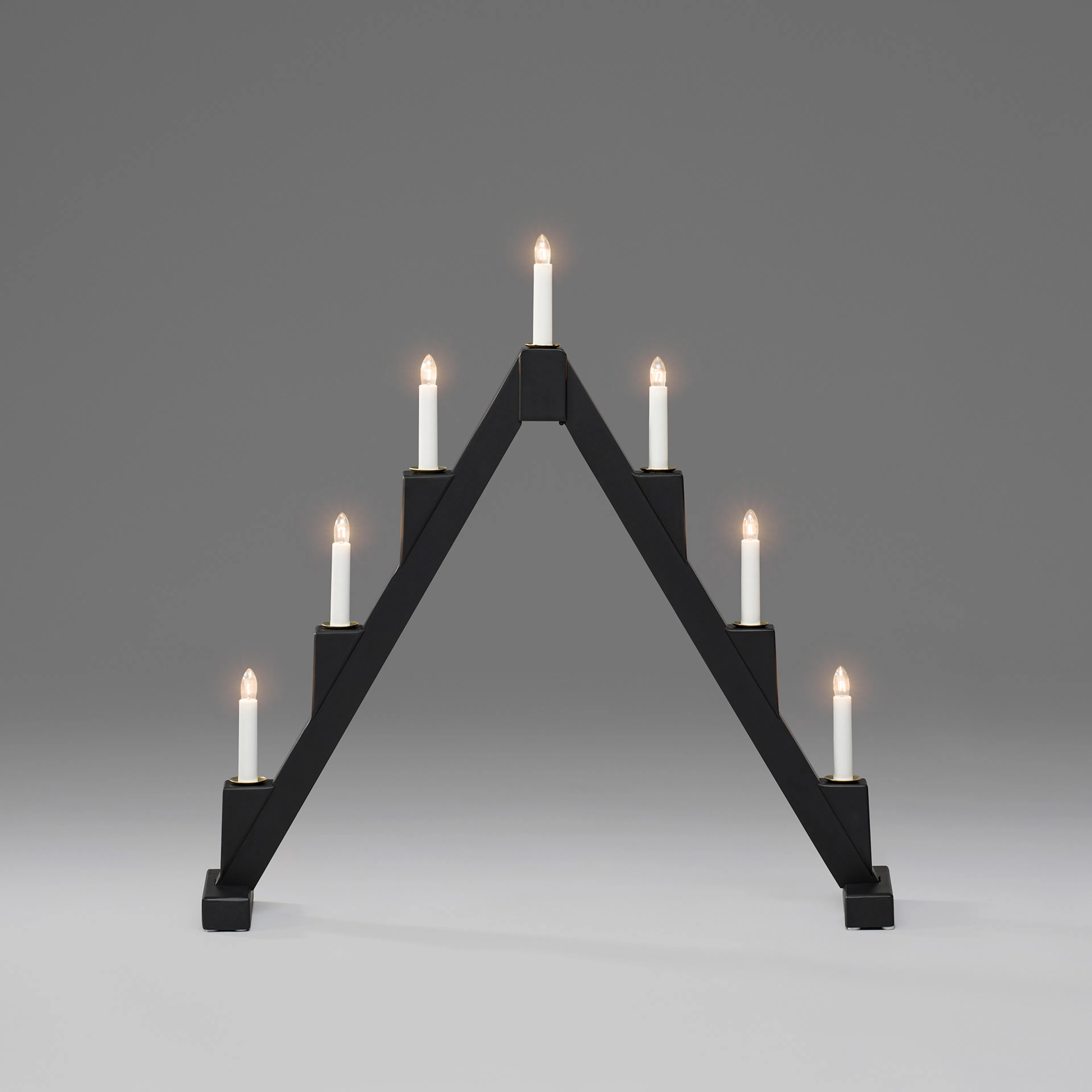 Adventsljusstake Gnosjö Konstsmide 7L Vikbar